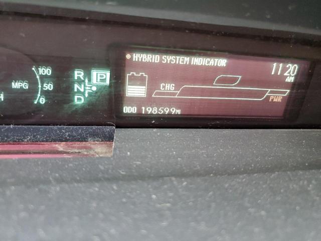 JTDKN3DU1A1197488 - 2010 TOYOTA PRIUS BLACK photo 9