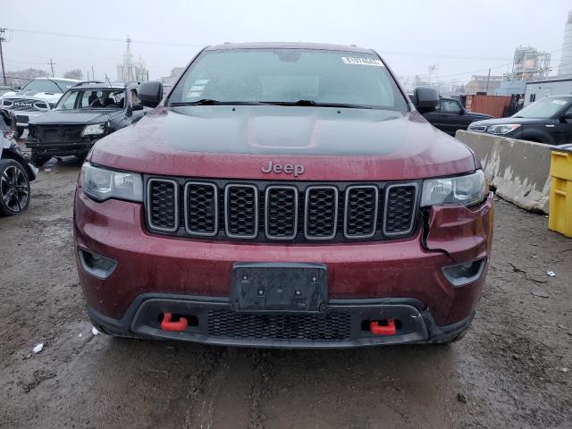 1C4RJFLT8HC844858 - 2017 JEEP GRAND CHER TRAILHAWK BURGUNDY photo 5