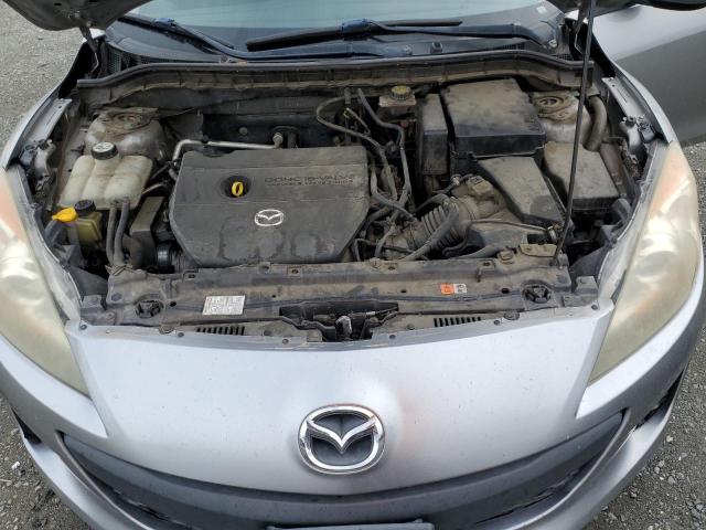 JM1BL1TG6D1783176 - 2013 MAZDA 3 I SILVER photo 11