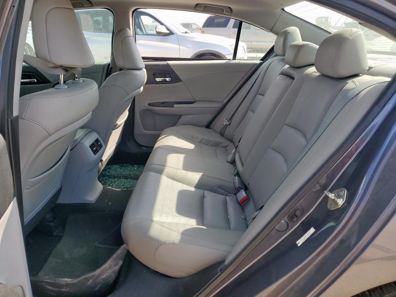 1HGCR2F84DA070842 - 2013 HONDA ACCORD EXL ნაცრისფერი ფოტო 10