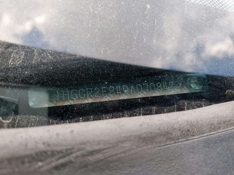 1HGCR2F84DA070842 - 2013 HONDA ACCORD EXL ნაცრისფერი ფოტო 13