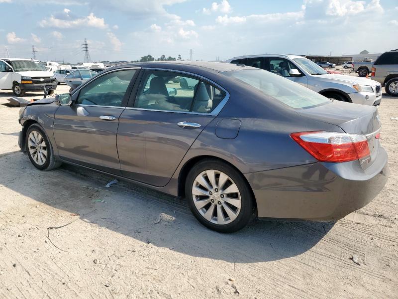 1HGCR2F84DA070842 - 2013 HONDA ACCORD EXL ნაცრისფერი ფოტო 2