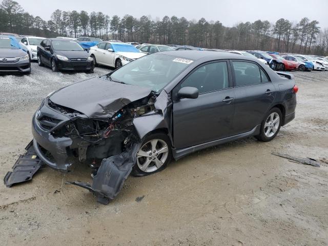 5YFBU4EE6DP168858 - 2013 TOYOTA COROLLA BASE GRAY photo 1