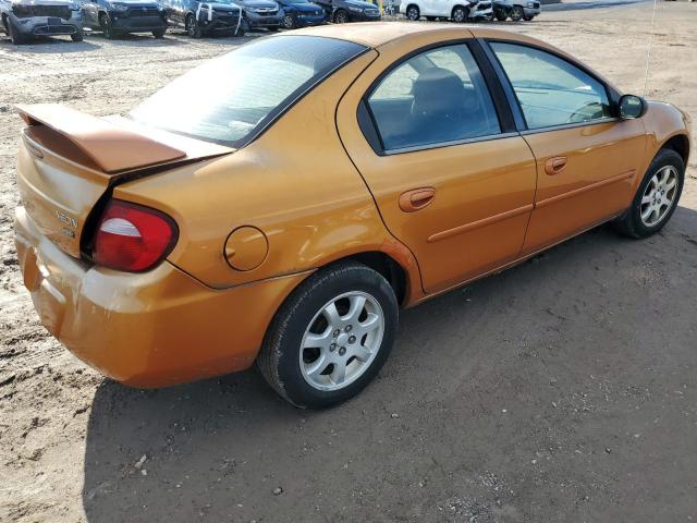 1B3ES56C75D191836 - 2005 DODGE NEON SXT ORANGE photo 3