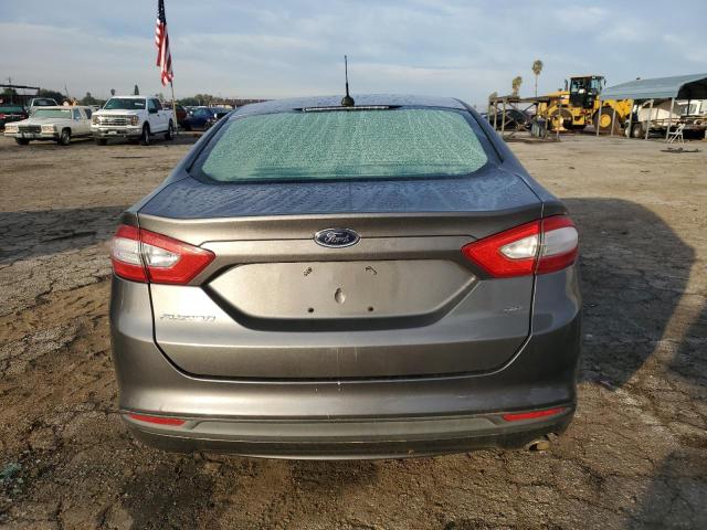 3FA6P0H72ER307688 - 2014 FORD FUSION SE GRAY photo 6