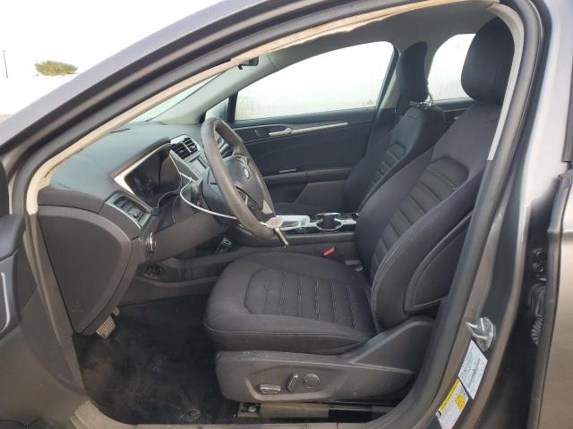 3FA6P0H72ER307688 - 2014 FORD FUSION SE GRAY photo 7