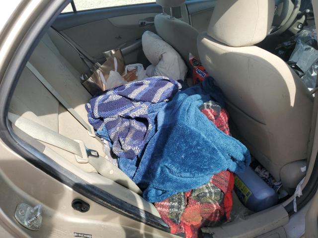 2T1BU4EE3AC486996 - 2010 TOYOTA COROLLA BASE Braun Foto 10