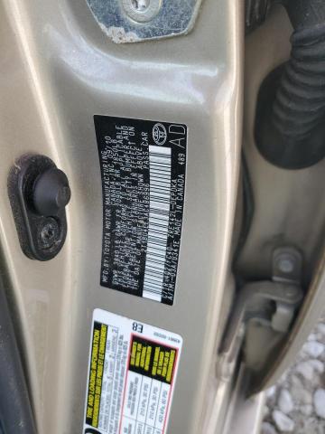 2T1BU4EE3AC486996 - 2010 TOYOTA COROLLA BASE Braun Foto 12