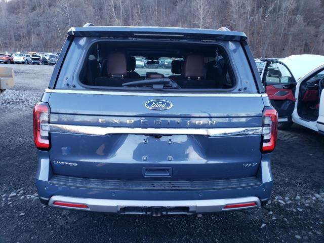 1FMJK2AT5NEA59974 - 2022 FORD EXPEDITION MAX LIMITED BLUE photo 6