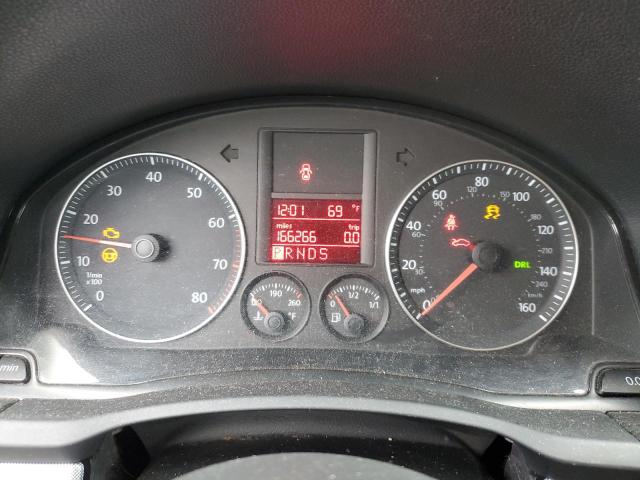 3VWRZ71K29M049097 - 2009 VOLKSWAGEN JETTA SE Szary zdjęcie 9