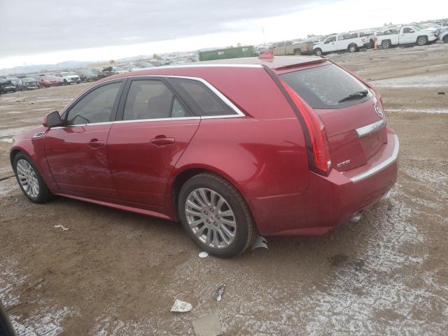 1G6DJ8EV0A0117048 - 2010 CADILLAC CTS PERFORMANCE COLLECTION RED photo 2