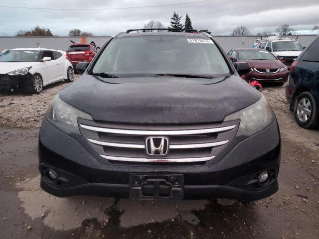 5J6RM4H74CL068612 - 2012 HONDA CR-V EXL BLACK photo 5