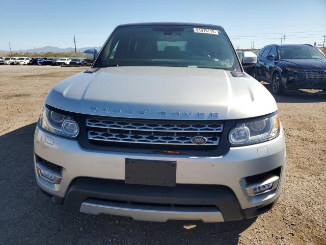 SALWR2PF4GA120239 - 2016 LAND ROVER RANGE ROVE HSE SILVER photo 5