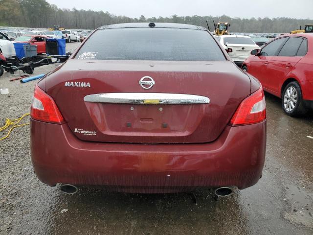 1N4AA5AP5BC826215 - 2011 NISSAN MAXIMA S BURGUNDY photo 6