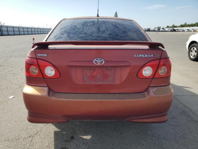 1NXBR30E86Z749363 - 2006 TOYOTA COROLLA CE RED photo 6