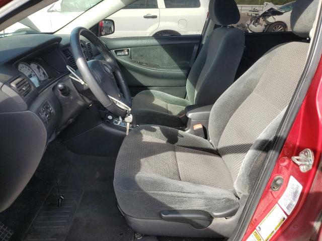 1NXBR30E86Z749363 - 2006 TOYOTA COROLLA CE RED photo 7
