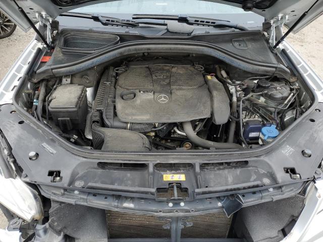 4JGDA5HB3EA284318 - 2014 MERCEDES-BENZ ML 350 4MATIC SILVER photo 11