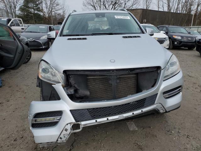 4JGDA5HB3EA284318 - 2014 MERCEDES-BENZ ML 350 4MATIC SILVER photo 5