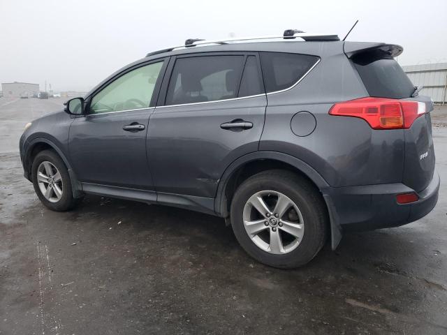 JTMWFREV0FD065871 - 2015 TOYOTA RAV4 XLE GRAY photo 2