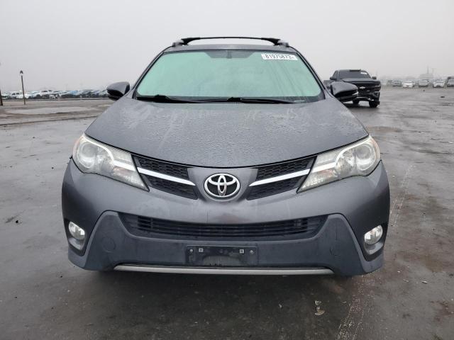 JTMWFREV0FD065871 - 2015 TOYOTA RAV4 XLE GRAY photo 5