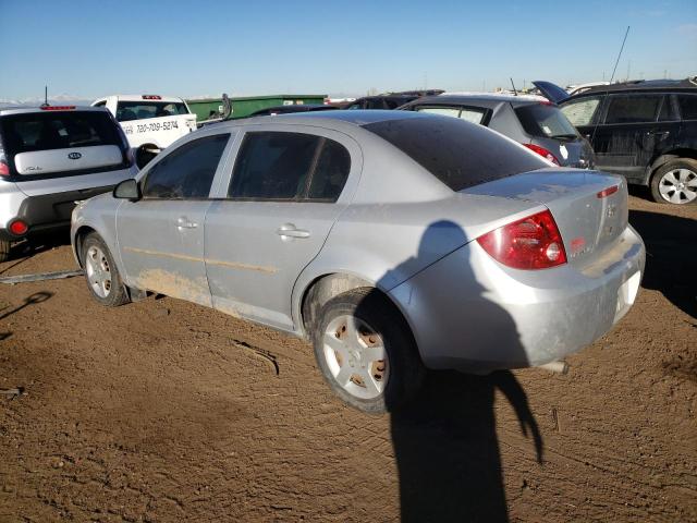 1G1AL55F777170470 - 2007 CHEVROLET COBALT LT SILVER photo 2