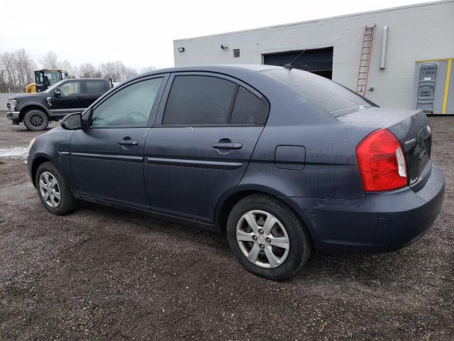 KMHCN45C19U312595 - 2009 HYUNDAI ACCENT GLS GRAY photo 2