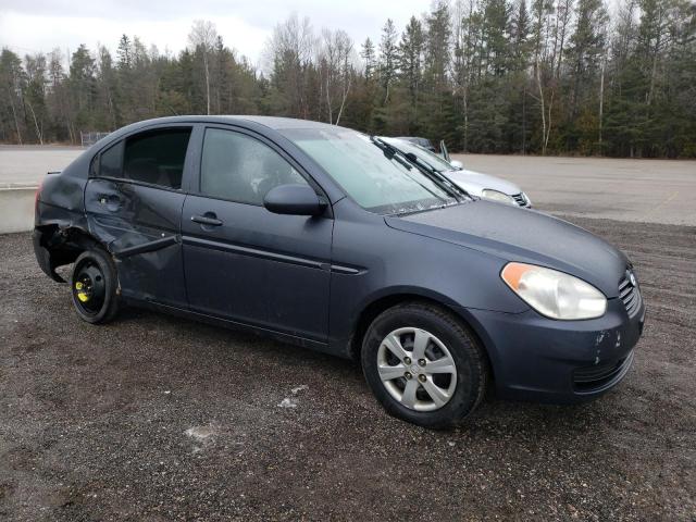 KMHCN45C19U312595 - 2009 HYUNDAI ACCENT GLS GRAY photo 4