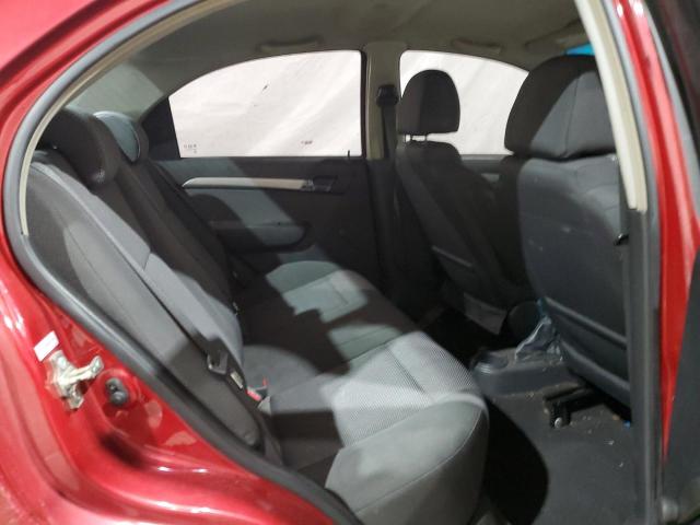 KL1TD5DE9BB197298 - 2011 CHEVROLET AVEO LS Kırmızı fotoğraf 10