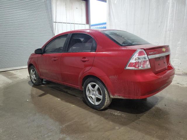 KL1TD5DE9BB197298 - 2011 CHEVROLET AVEO LS Kırmızı fotoğraf 2