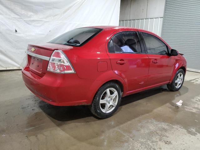 KL1TD5DE9BB197298 - 2011 CHEVROLET AVEO LS RED photo 3