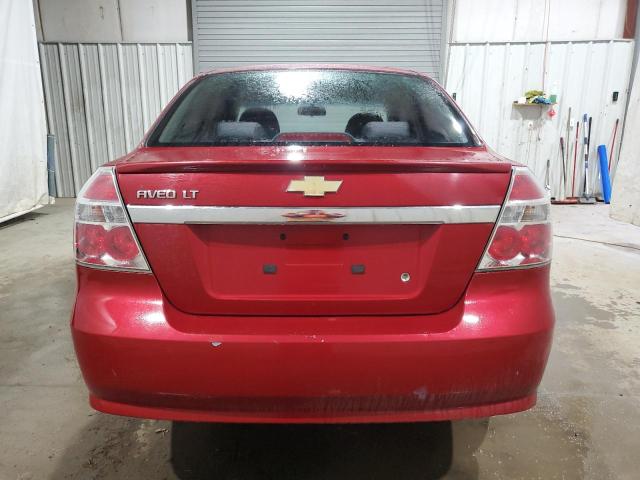 KL1TD5DE9BB197298 - 2011 CHEVROLET AVEO LS Kırmızı fotoğraf 6