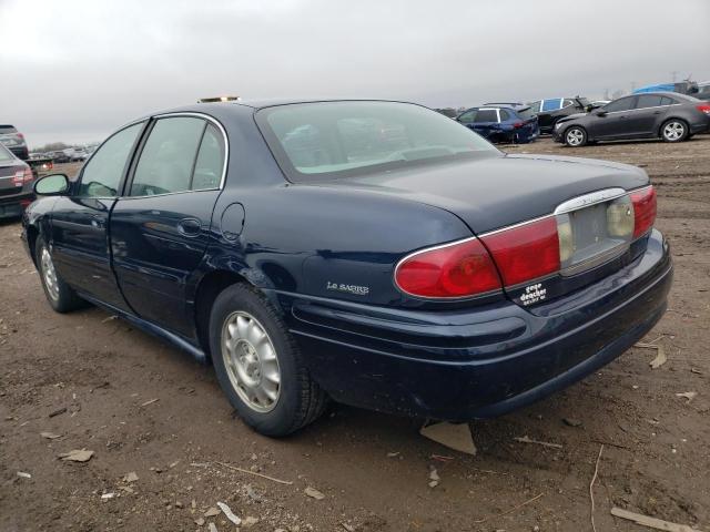 1G4HP54K624233959 - 2002 BUICK LESABRE CUSTOM BLUE photo 2