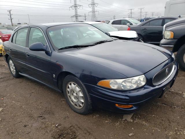 1G4HP54K624233959 - 2002 BUICK LESABRE CUSTOM BLUE photo 4