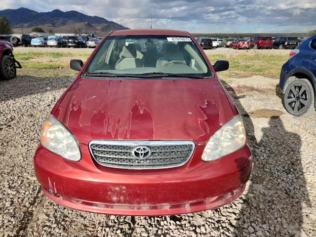 JTDBR32E560081871 - 2006 TOYOTA COROLLA CE წითელი ფოტო 5