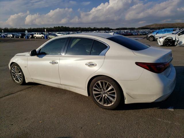 JN1EV7AP7JM353599 - 2018 INFINITI Q50 LUXE WHITE photo 2