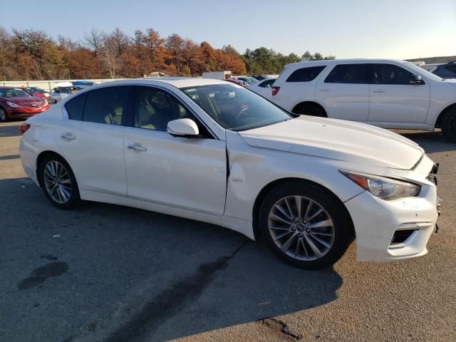 JN1EV7AP7JM353599 - 2018 INFINITI Q50 LUXE WHITE photo 4