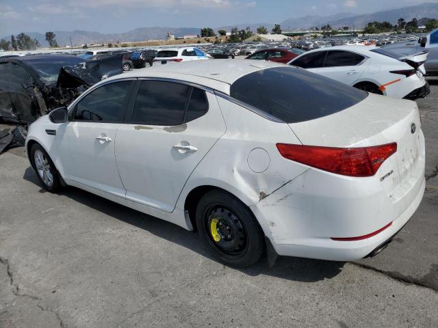 5XXGM4A77DG228443 - 2013 KIA OPTIMA LX WHITE photo 2