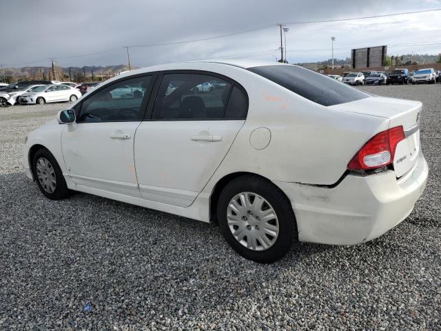 19XFA4F50AE000557 - 2010 HONDA CIVIC GX WHITE photo 2