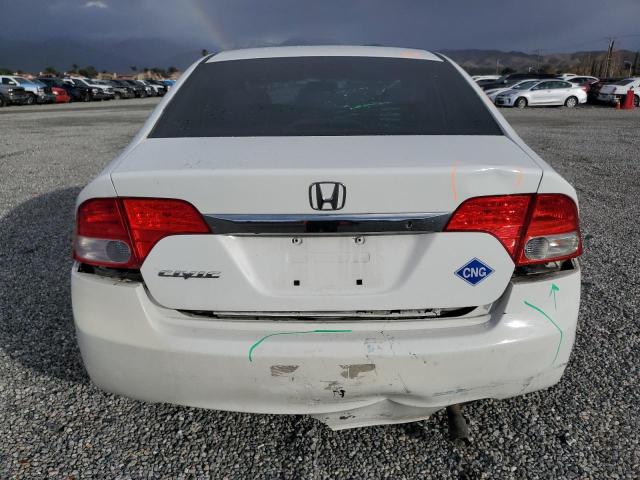 19XFA4F50AE000557 - 2010 HONDA CIVIC GX WHITE photo 6