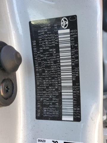 5YFB4MDE8SP254042 - 2025 TOYOTA COROLLA LE SILVER photo 12