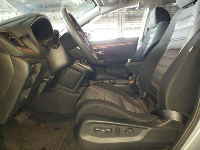 5J6RW1H5XLA005064 - 2020 HONDA CR-V EX SILVER photo 7