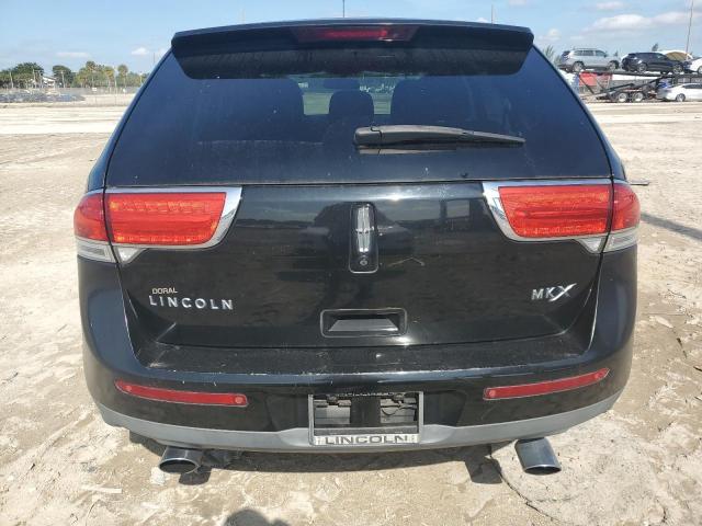 2LMDJ6JK3BBJ33192 - 2011 LINCOLN MKX BLACK photo 6