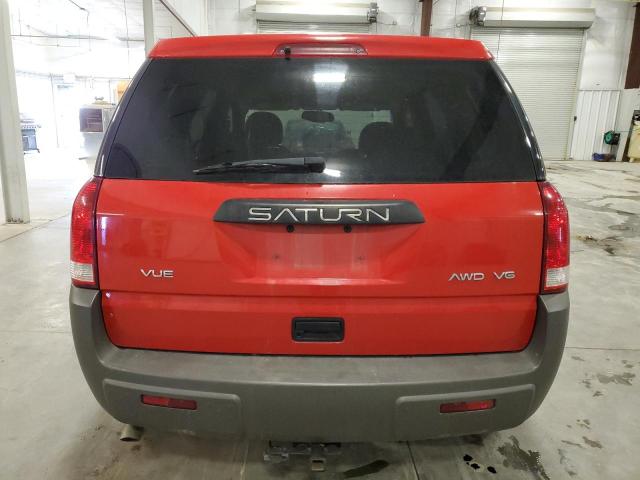 5GZCZ63475S807825 - 2005 SATURN VUE RED photo 6