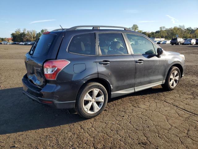 JF2SJADC4FH419125 - 2015 SUBARU FORESTER 2.5I PREMIUM GRAY photo 3