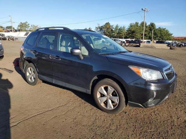 JF2SJADC4FH419125 - 2015 SUBARU FORESTER 2.5I PREMIUM GRAY photo 4