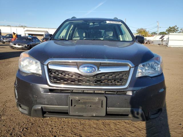 JF2SJADC4FH419125 - 2015 SUBARU FORESTER 2.5I PREMIUM GRAY photo 5