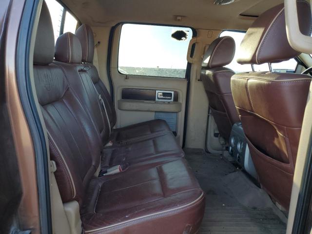 1FTFW1ET9BKD47139 - 2011 FORD F150 SUPERCREW BROWN photo 10