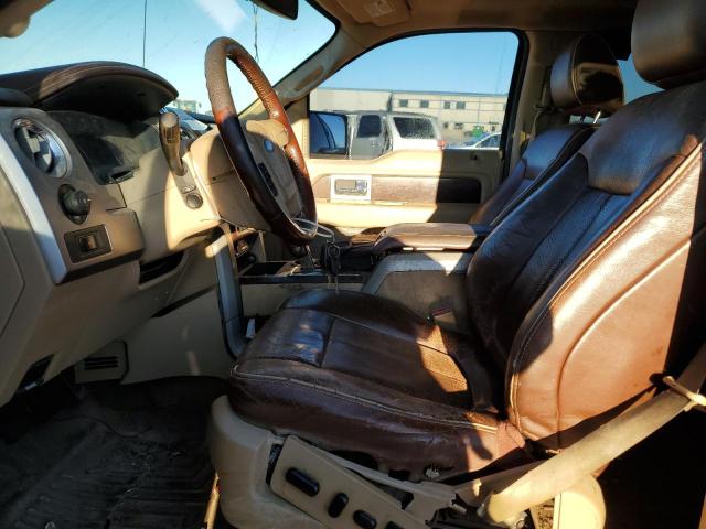 1FTFW1ET9BKD47139 - 2011 FORD F150 SUPERCREW BROWN photo 7