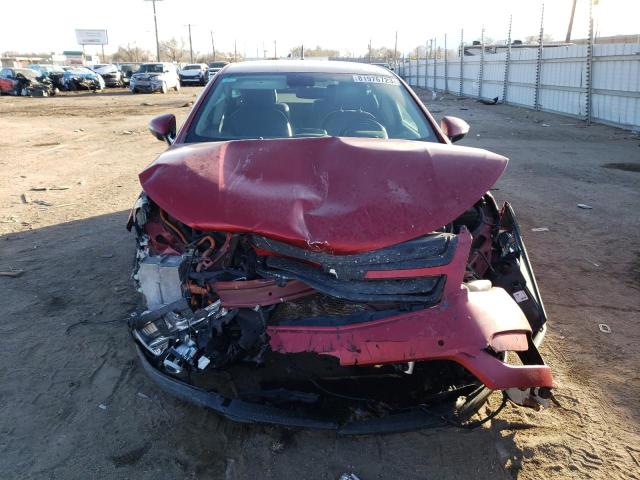 1G1RD6E43BU103654 - 2011 CHEVROLET VOLT RED photo 5