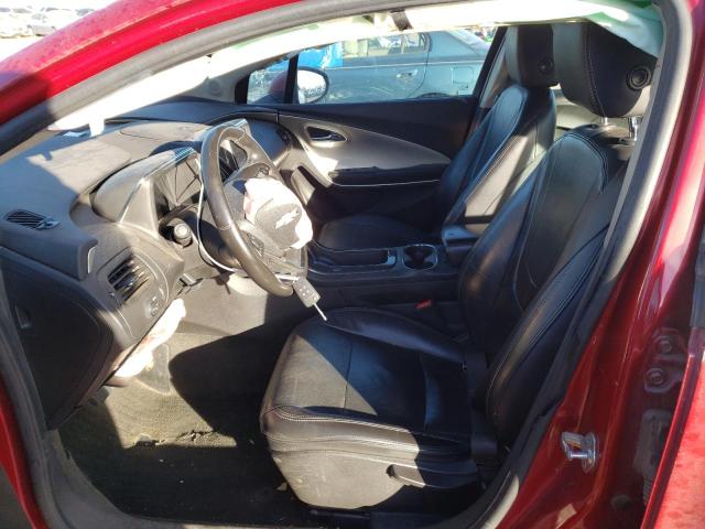 1G1RD6E43BU103654 - 2011 CHEVROLET VOLT RED photo 7